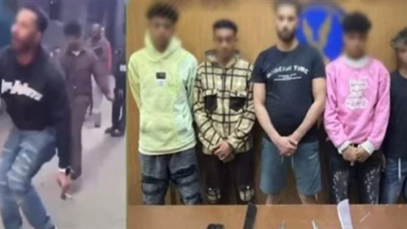 لزيادة المشاهدات.. القبض على المتهمين بالرقص والتلويح بالأسلحة البيضاء في الجيزة