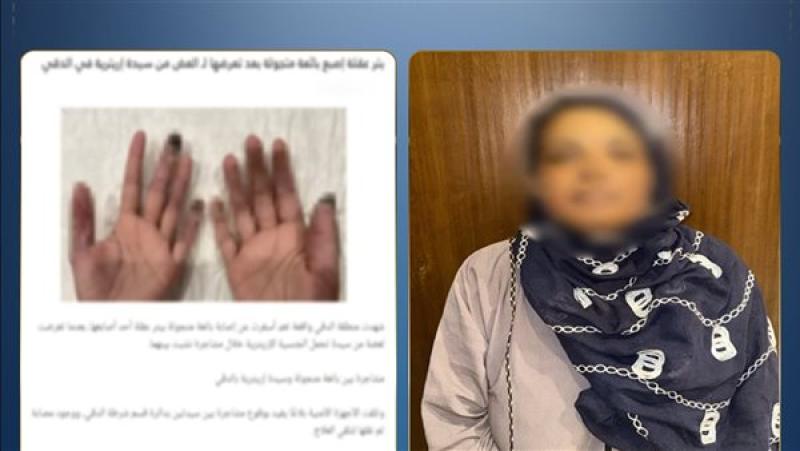 القبض على بائعة متجولة بعد اتهامها بالتسبب في بتر إصبع زميلتها بالجيزة