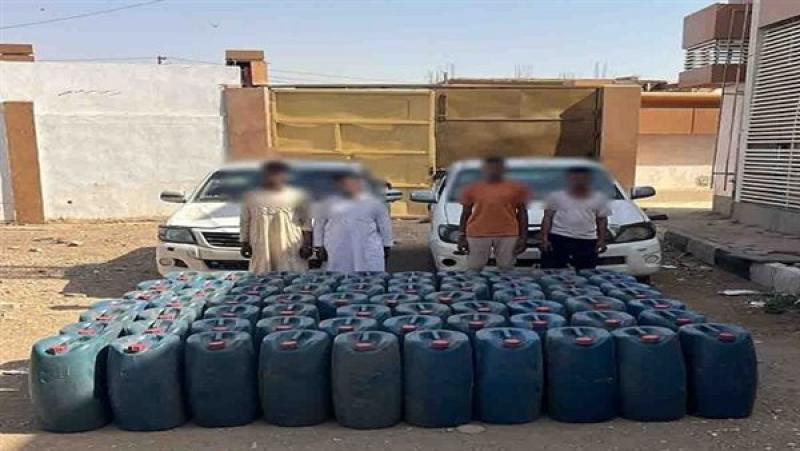 ضبط 3 أطنان سولار قبل بيعها بالسوق السوداء في أسوان