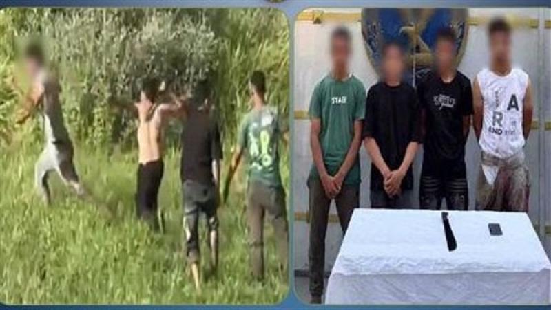 «سرق تليفون محمول».. ضبط 3 متهمين لتعديهم على عامل بسلاح أبيض داخل أرض زراعية ببني سويف