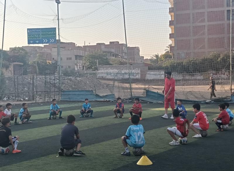 تألق براعم فريق elpop sc في تدريبات اليوم الثلاثاء تحت قيادة الكابتن ايهاب السيد
